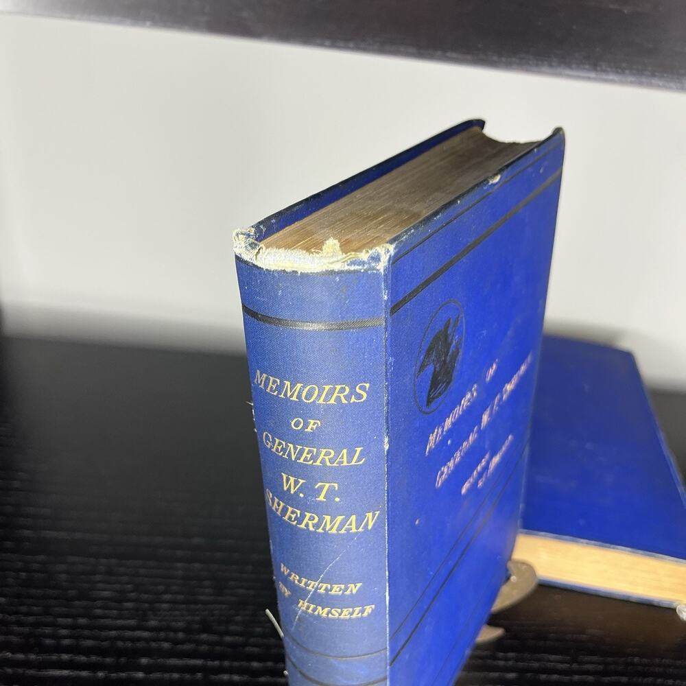 Memoirs of General William T. Sherman 2 vol. First Edition 1875 - Picture 6 of 16